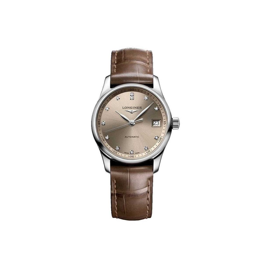 Longines | Longines Master Collection 34Mm A E/Beig Bt Piel