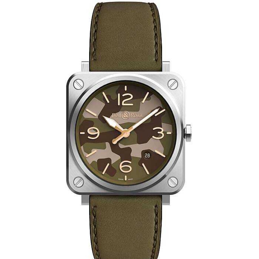 Bell & Ross | Bell & Ross S Green Camo 39Mm.