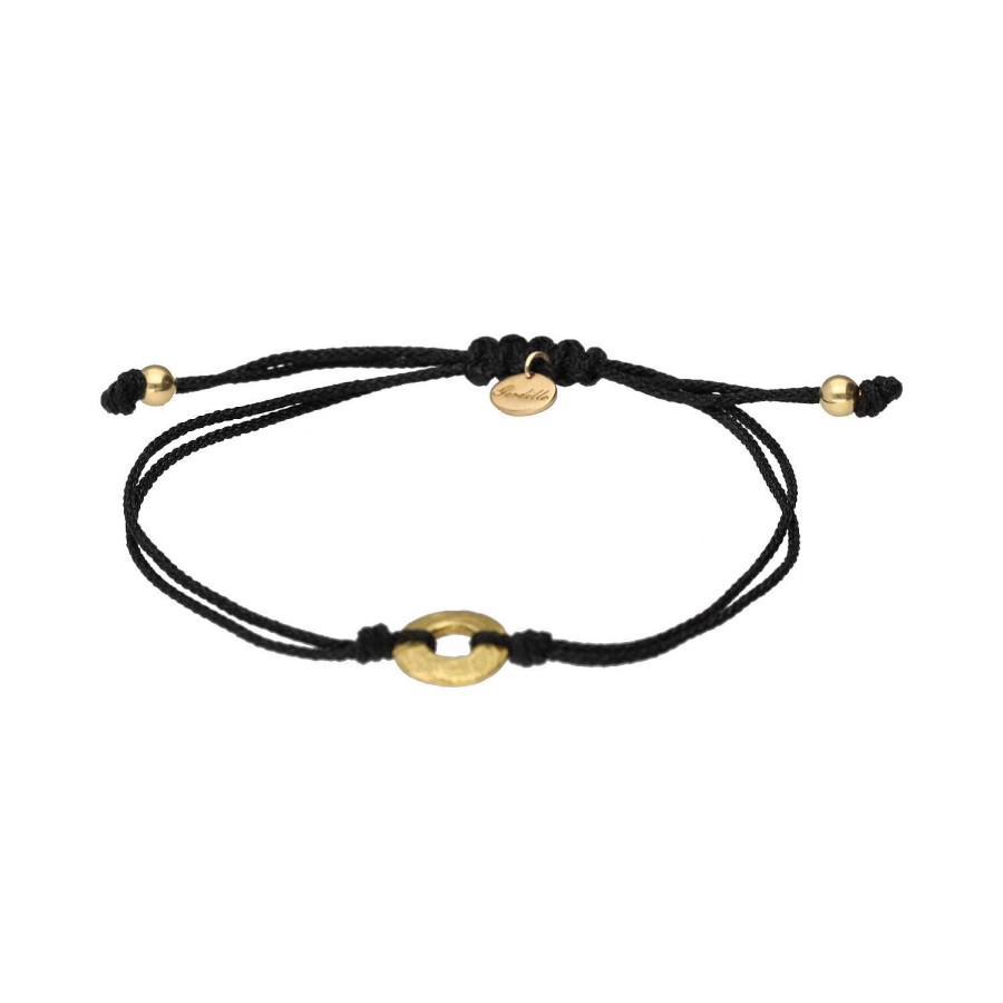 Joyeria Gordillo | Pulsera Hilo Negro Moloch C Rculo