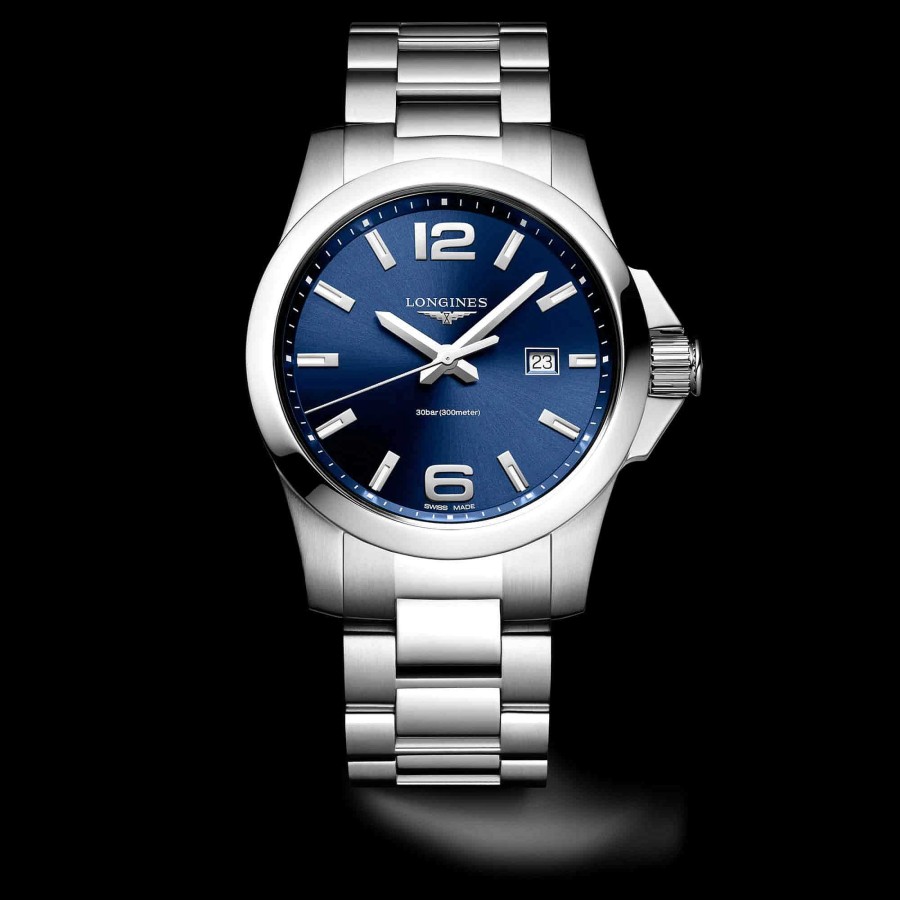 Joyeria Gordillo | Longines Conquest De Acero Esfera Azul