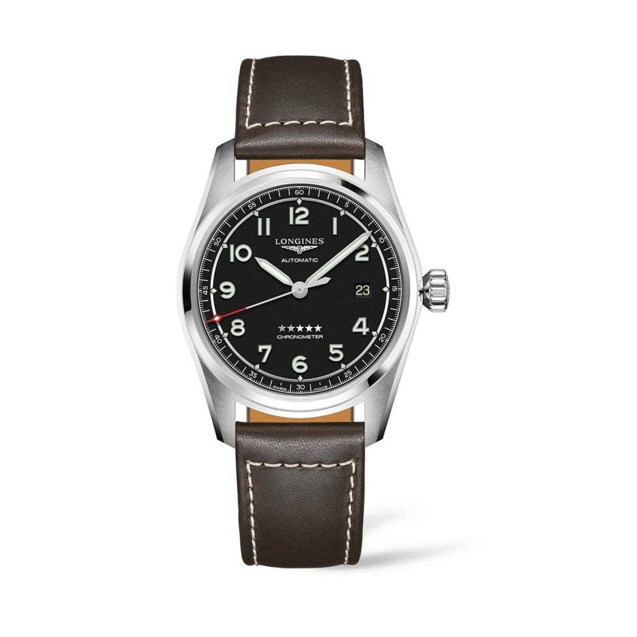 Longines | Reloj Longines Spirit Negro 40Mm.