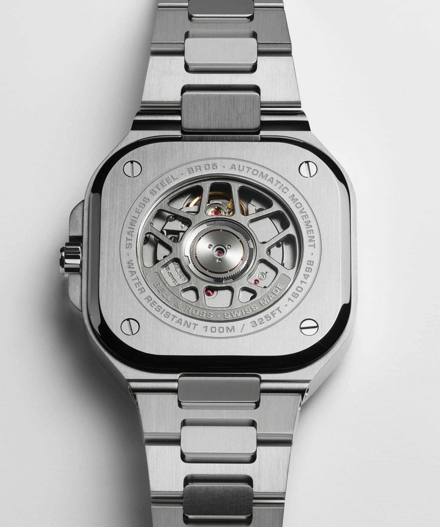 Bell & Ross | Reloj Bell 41Mm A Gmt Caucho