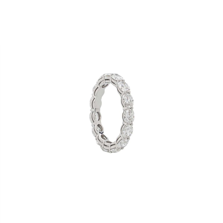 Anillos | Anillo Compromiso Emilia Oro Blanco Y Diamantes