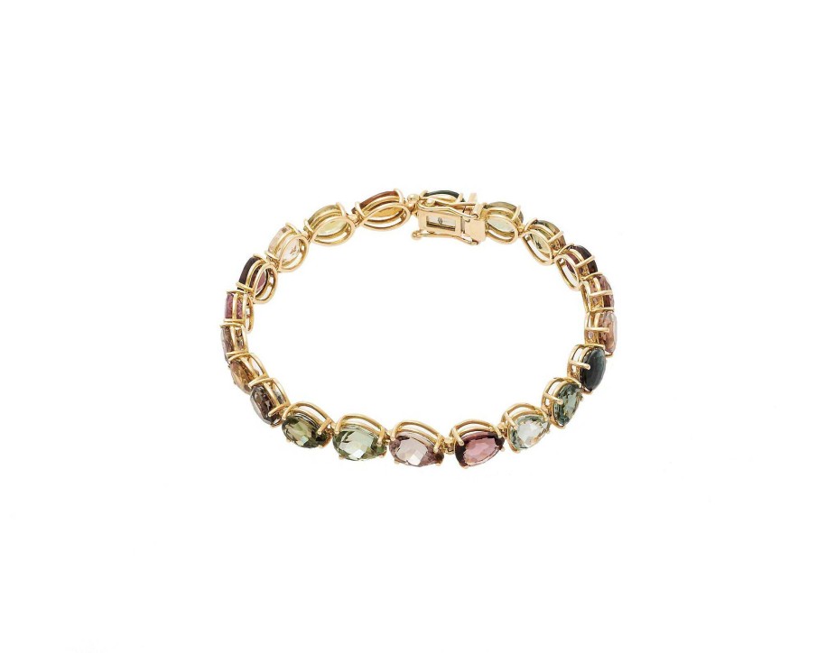 Pulseras | Pulsera Amunet De Oro Rosa De 18Kt. Y Turmalinas En Una Amplia Gama De Colores.