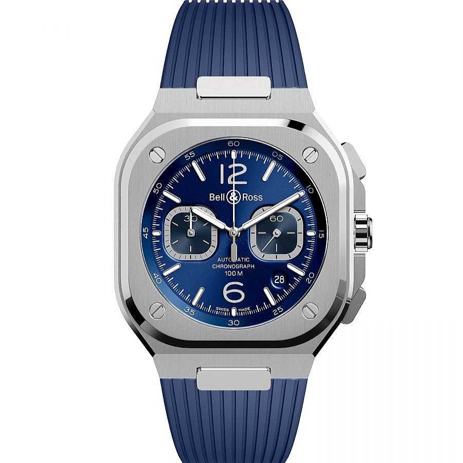 Bell & Ross | Reloj Bell & Ross 05 Chrono Blue Steel 42Mm.