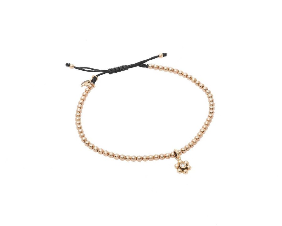 Collares y Colgantes | Pulsera Oro Rosa Y Brillantes Con Colgante De Llave