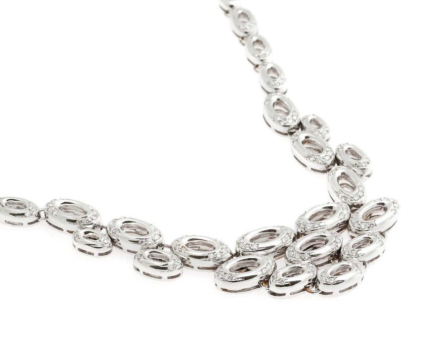 Collares y Colgantes | Gargantilla Grape De Oro Blanco Y Diamantes