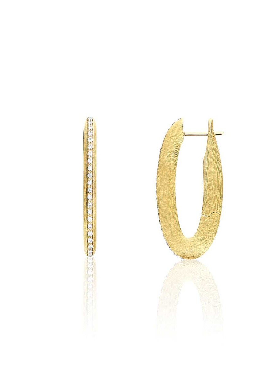 Pendientes | Pendientes En Oro Y Brillantes 0,35Ct