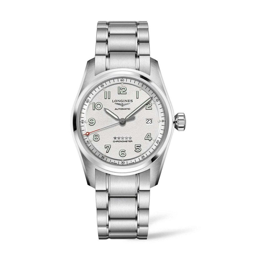 Longines | Reloj Longines Spirit Plateado 40Mm.