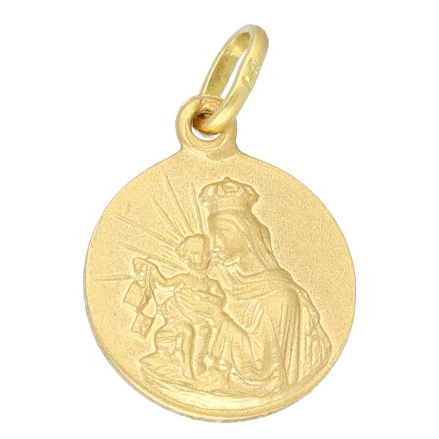 Medallas | Escapulario Virgen Y Cristo Sin Cerco