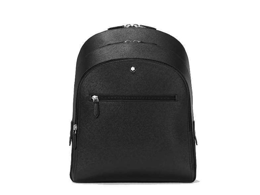 Piel | Mochila Montblanc De Piel Saffiano