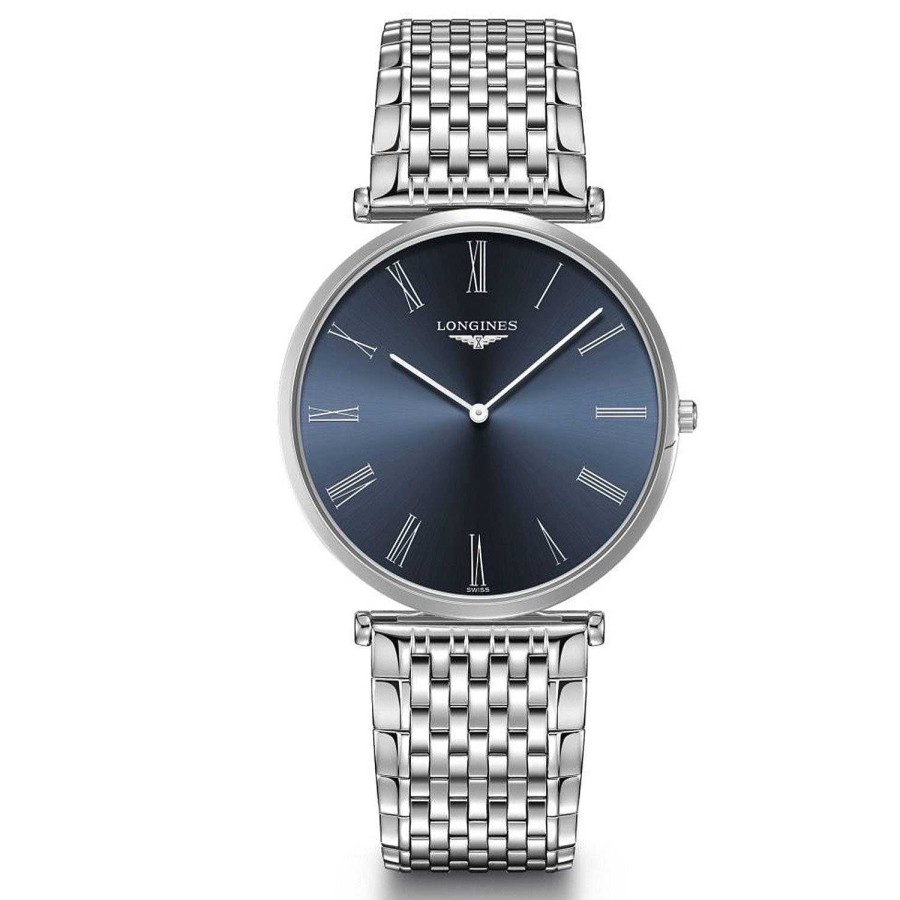 Relojes | Reloj Longines Le Grande Classique En Acero Y Esfera Azul 37Mm.