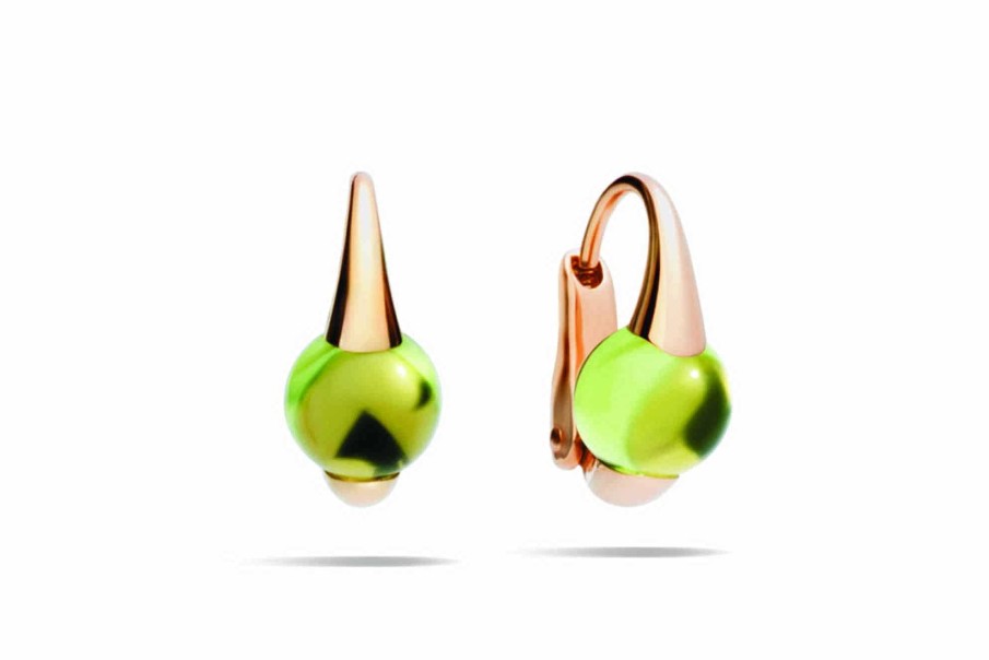 OJoyería | Pendientes Pomellato Peridoto Tondo