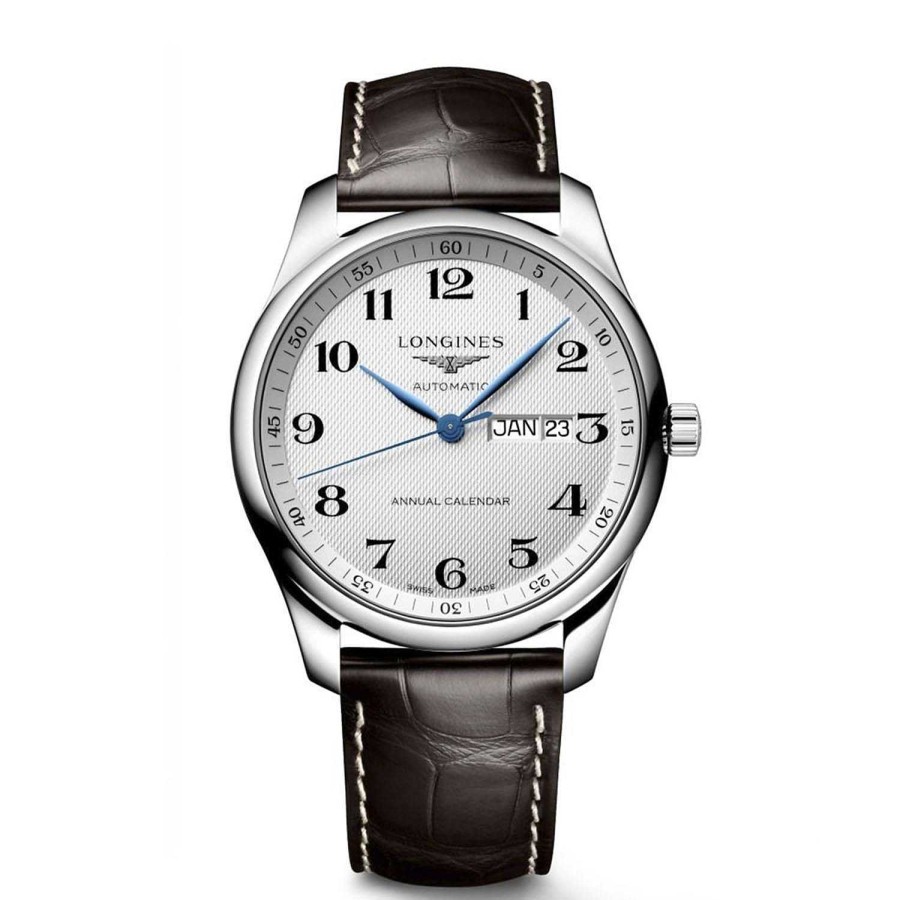 Longines | Reloj Longines Master Collection De Acero Y Piel 42Mm.