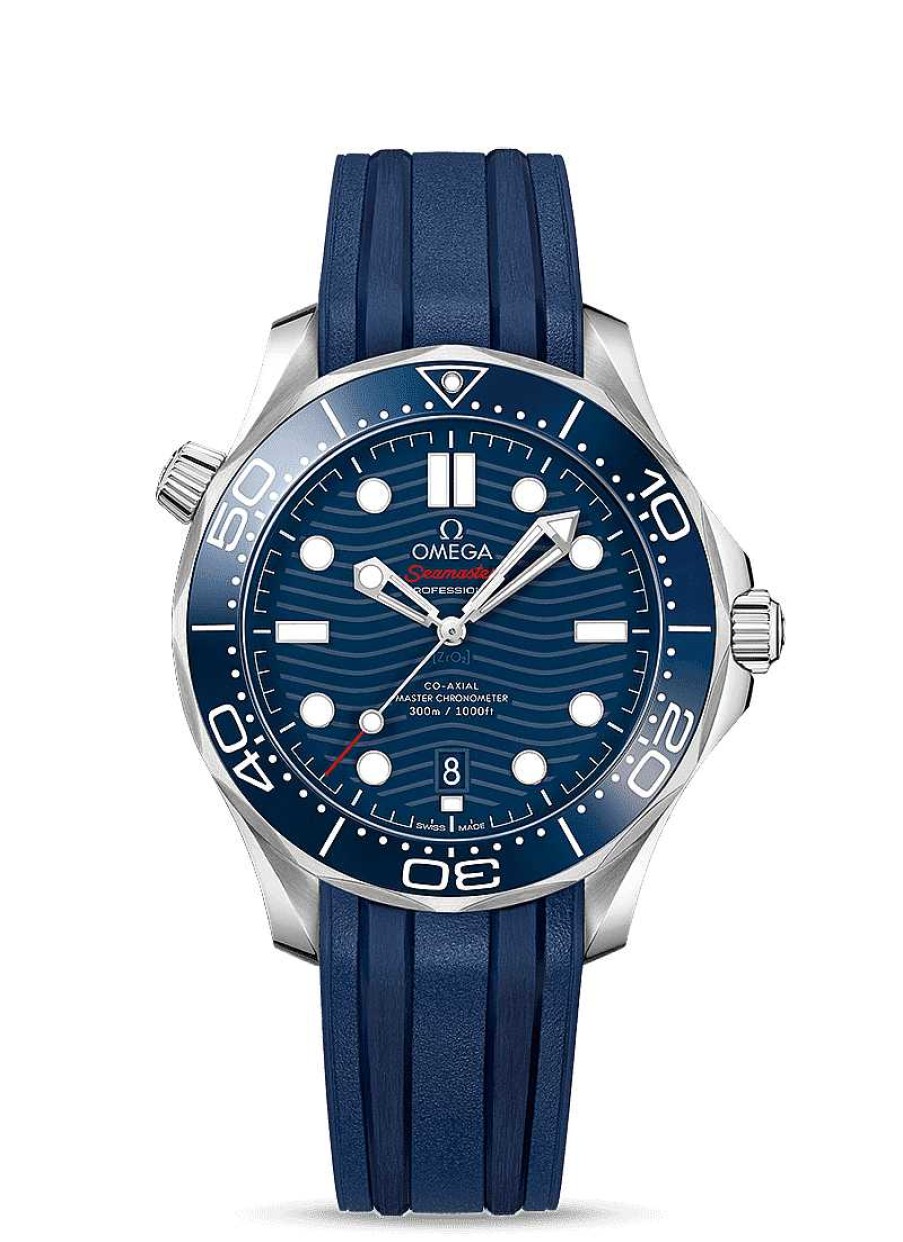 Omega | Omega Seamaster Diver 300 Brazalete De Caucho