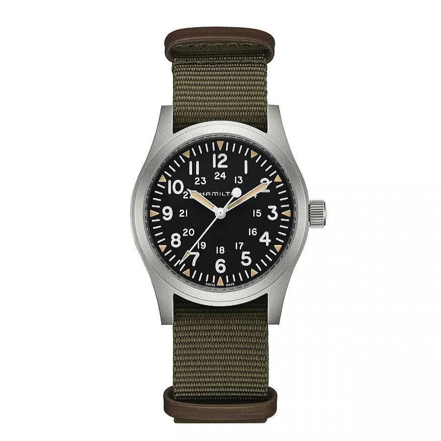 Joyeria Gordillo | Hamilton Khaki Field 42Mm A E/Negra C/Nato