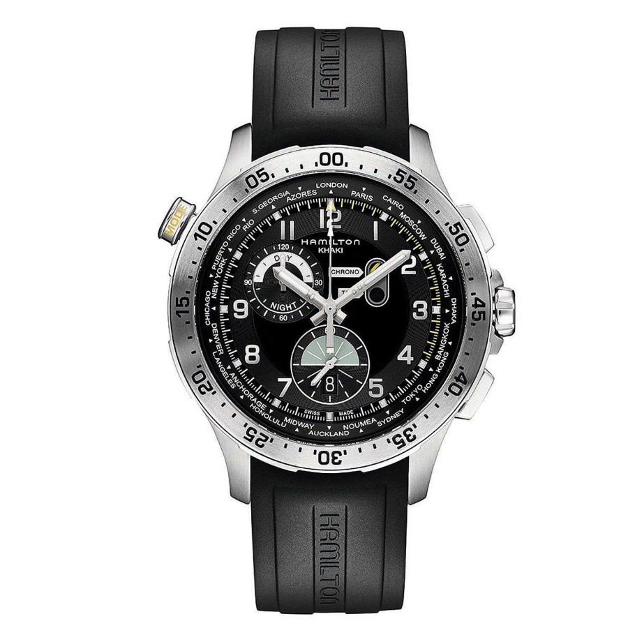 Joyeria Gordillo | Hamilton Khaki Pilot Caucho