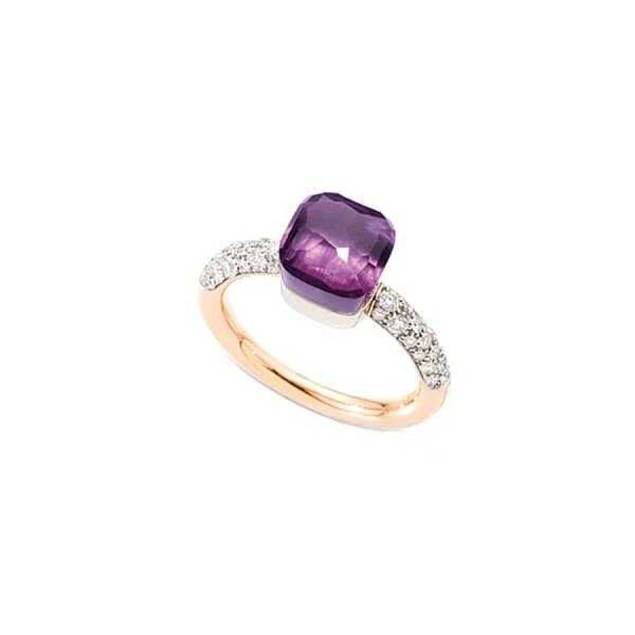 OJoyería | Anillo Pomellato Nudo Petit Amatista