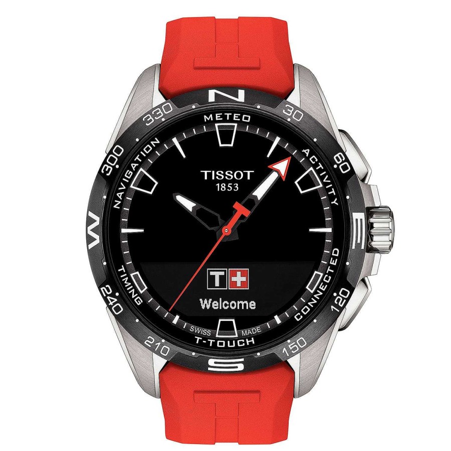 Tissot | Tissot T-Touch Connect Solar Caucho Rojo