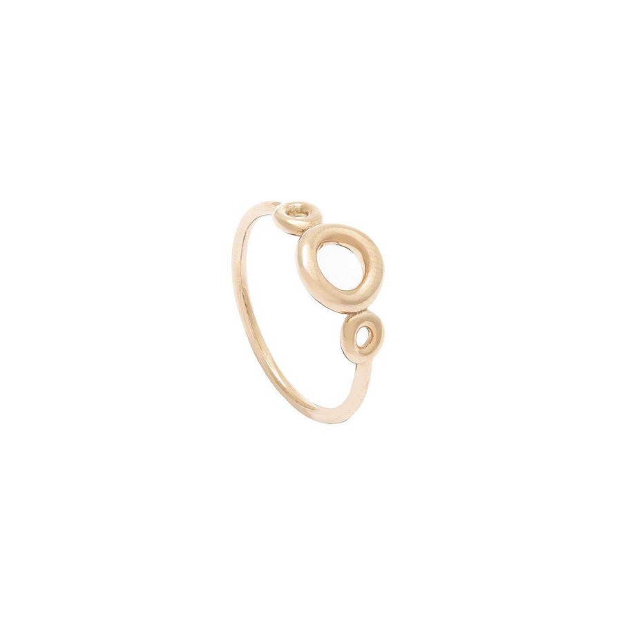 Colecciones Propias | Anillo Circulinio Oro Rosa By Meraki