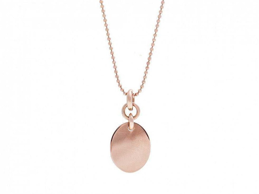 Collares y Colgantes | Gargantilla Con Colgante De Oro Rosa