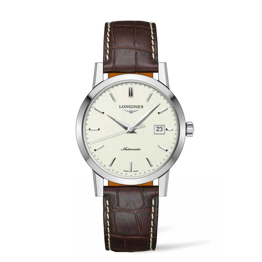 Longines | Reloj Longines Heritage 1983 En Acero Y Piel 40Mm.