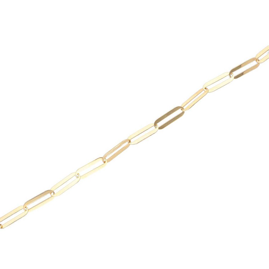 Joyeria Gordillo | Pulsera Eslabones Largos Oro Amarillo