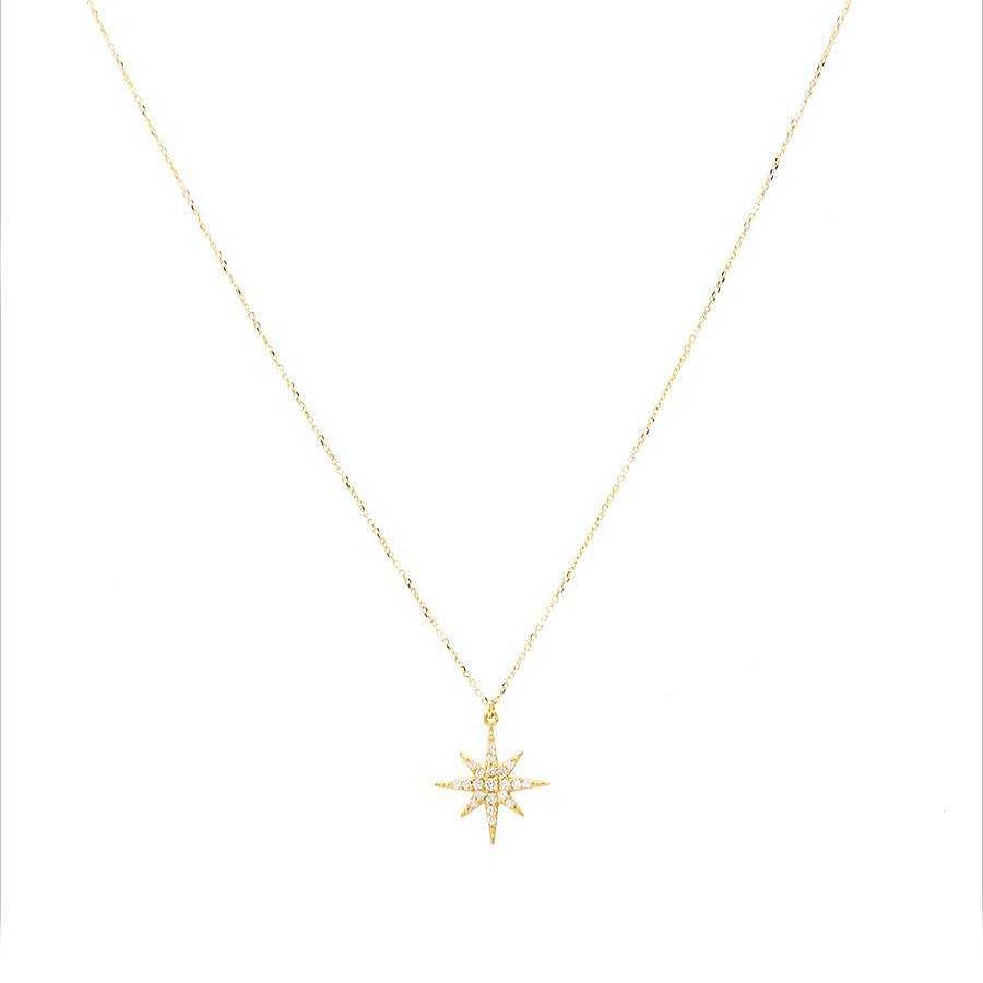 Collares y Colgantes | Colgante Star Oro Amarillo Y Diamantes