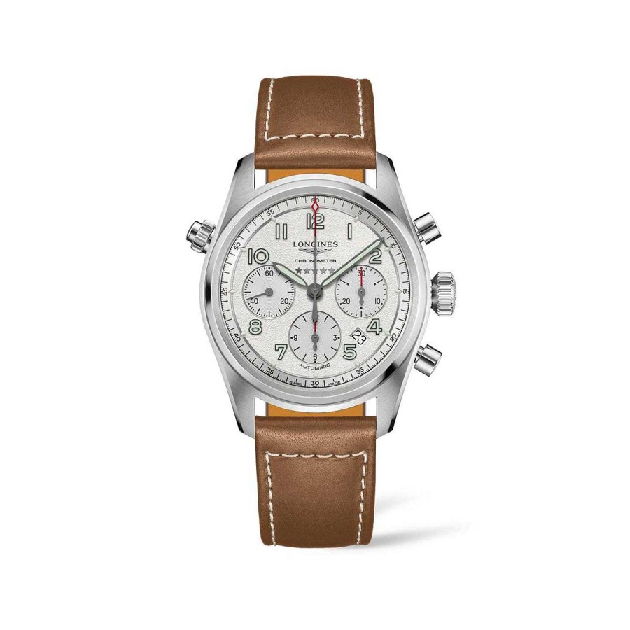 Longines | Reloj Longines Spirit Plateado 42Mm